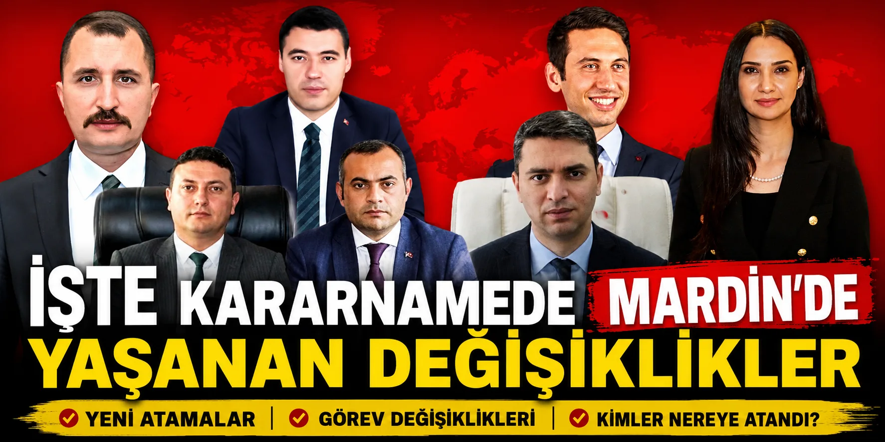 İşte kararnamede Mardin'de yaşanan değişiklikler