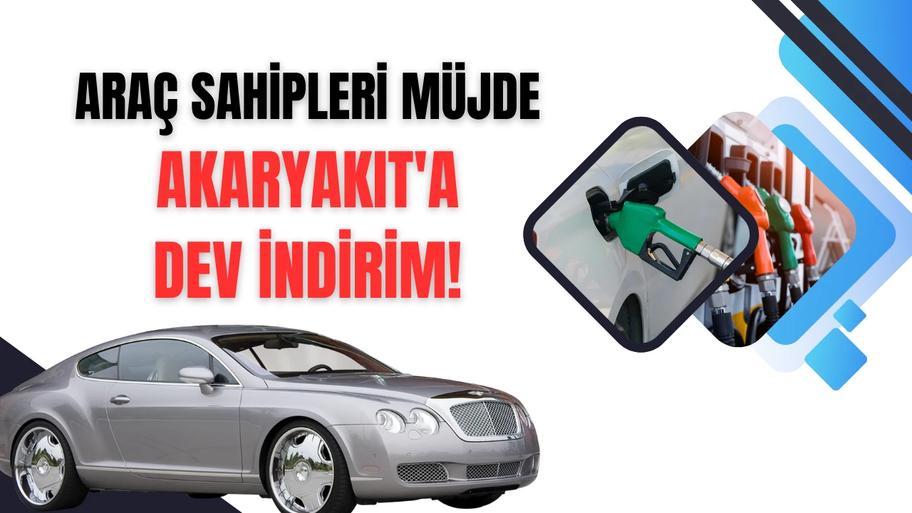 Araç sahipleri müjde: Akaryakıtta dev indirim yolda
