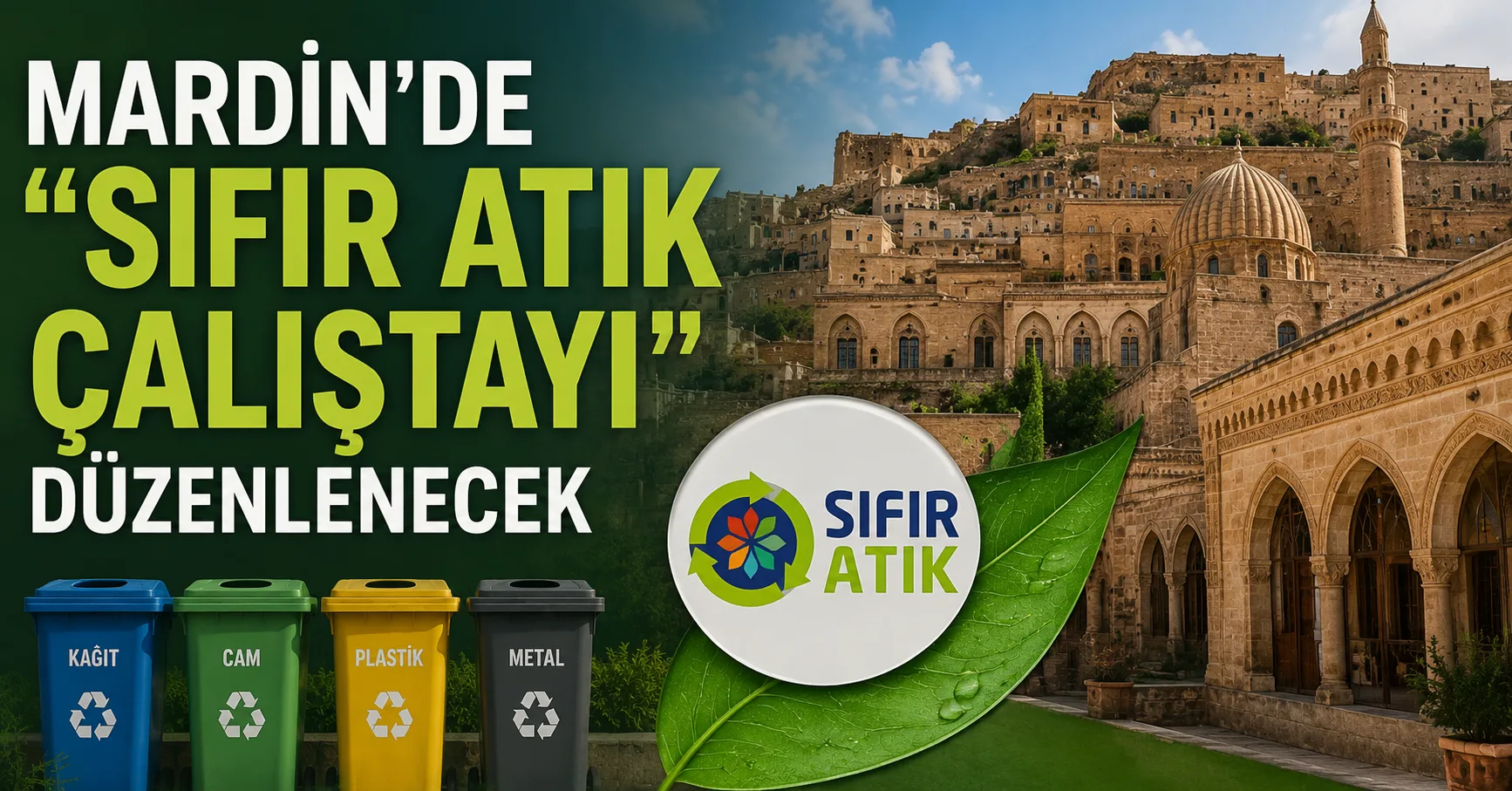 Mardin'de "Sıfır Atık Çalıştayı" düzenlenecek
