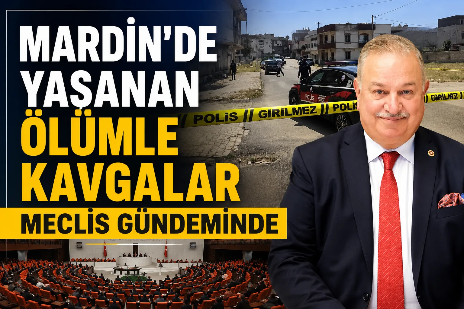 Mardin'de yaşanan ölümle kavgalar meclis gündeminde
