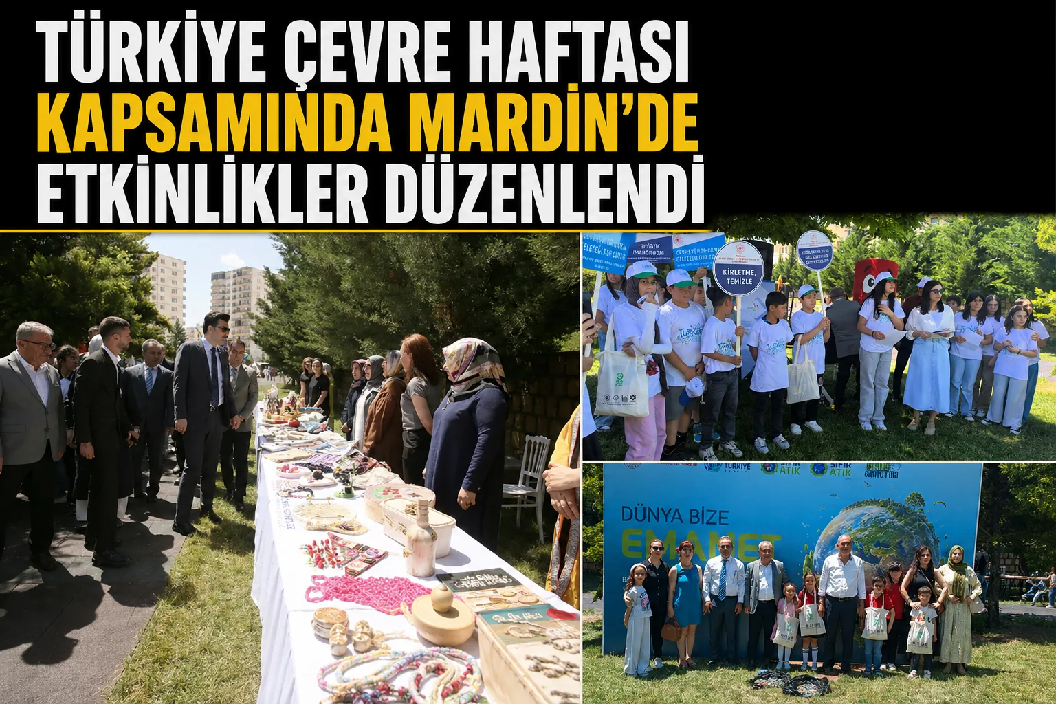 Türkiye Çevre Haftası Kapsamında Mardin’de Etkinlikler Düzenlendi