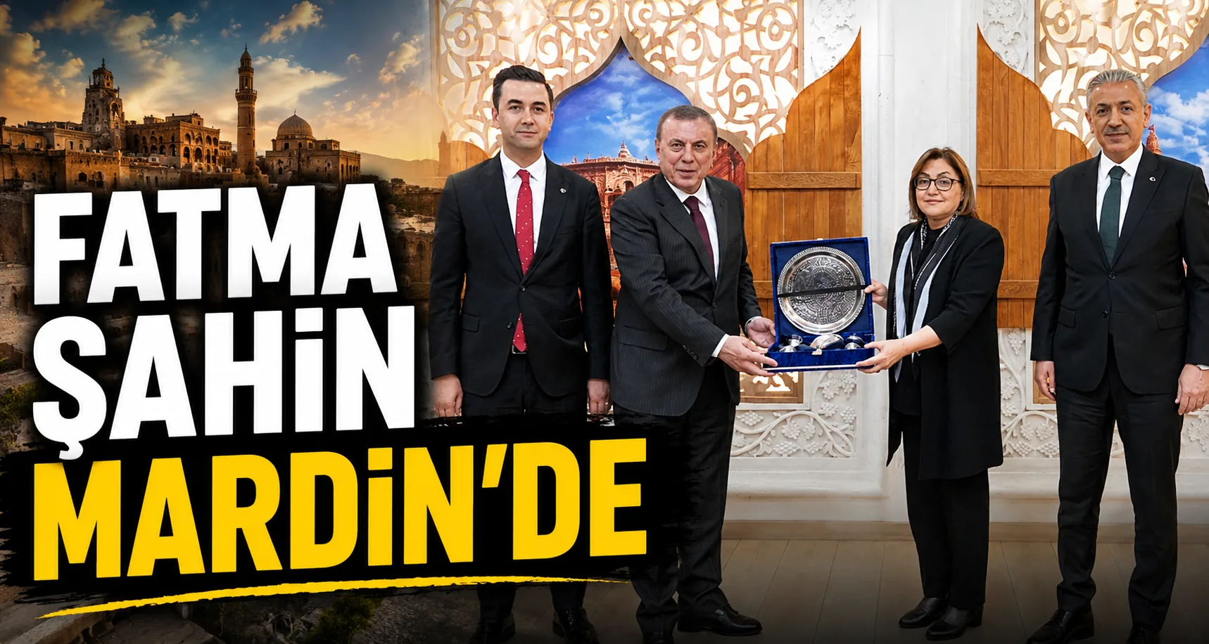 Fatma Şahin Mardin’de