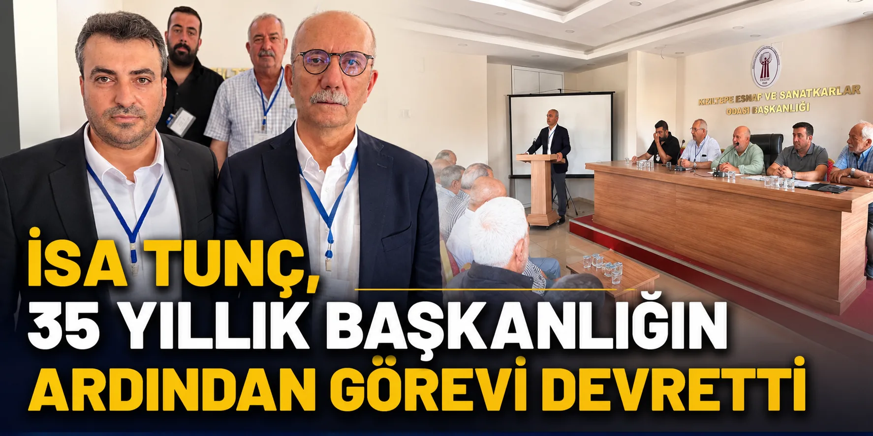 İsa Tunç, 35 Yıllık Başkanlığın Ardından Görevi Devretti