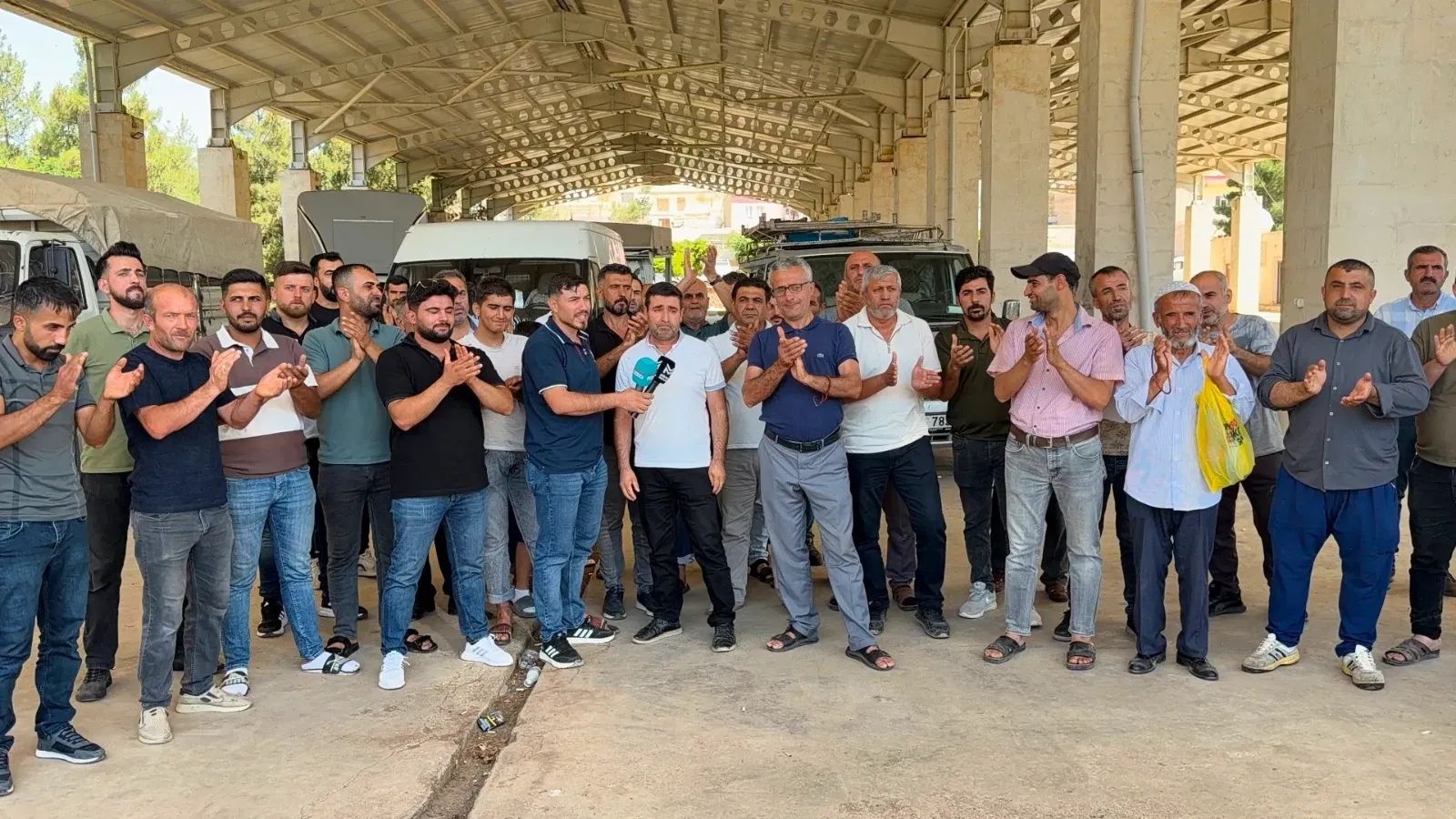 Midyat'ta işgaliye ücreti nedeniyle pazar kurulmadı... Gerginlik yaşandı