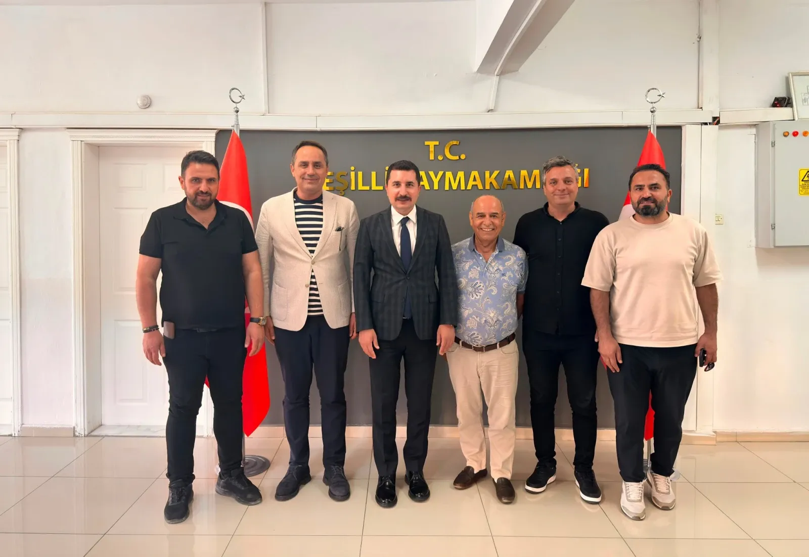 Yeşilli Kaymakamı'na Hayırlı Olsun Ziyaretleri Sürüyor